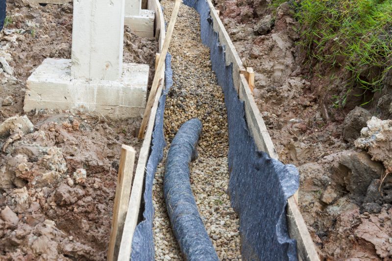 Hillside Drainage Installation