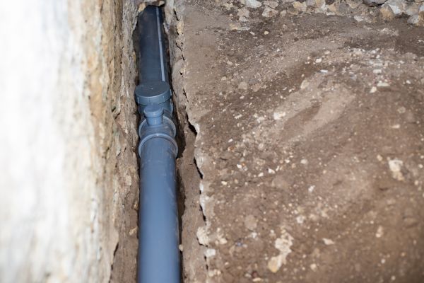 Drain Line Installation in Frederick