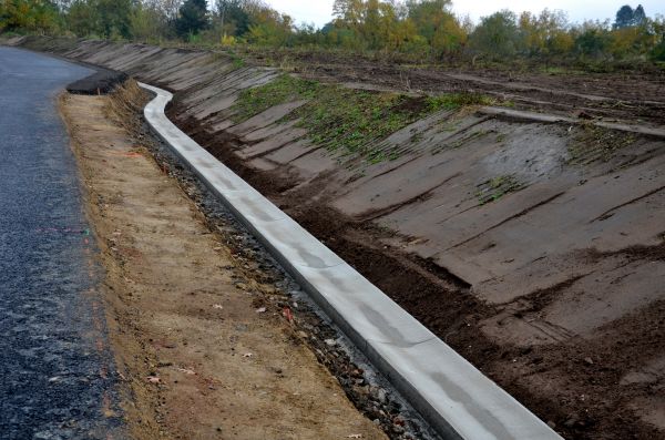 Slope Drainage Installation in Frederick