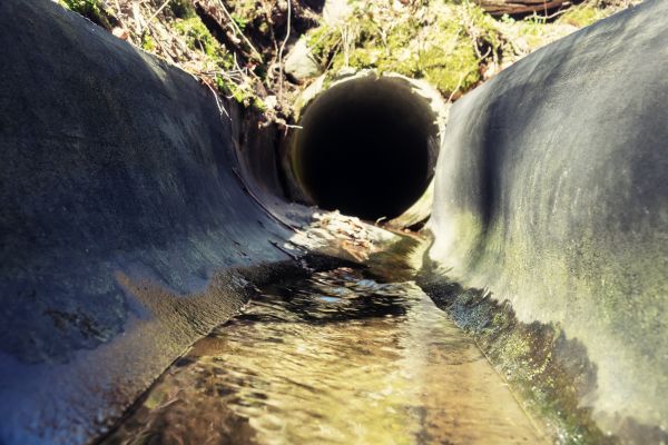 Drainage Swale Installation in Frederick